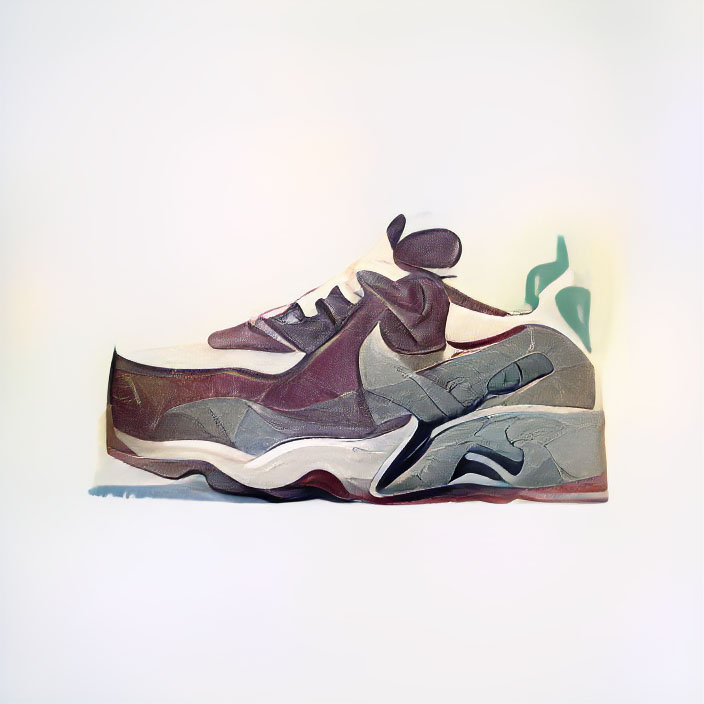 NFT Art - AirMax in Aaron Douglas style