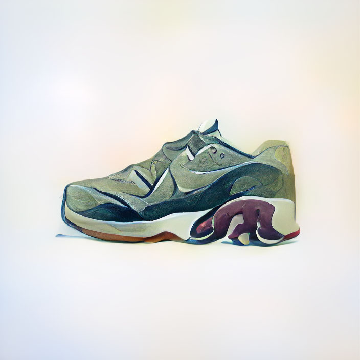 NFT Art - AirMax in Aaron Douglas style