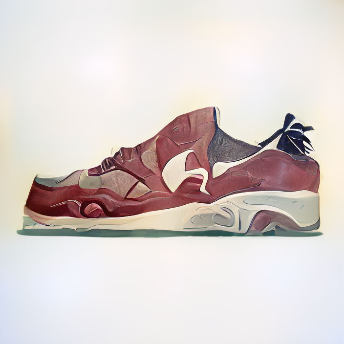 NFT Art - AirMax in Aaron Douglas style