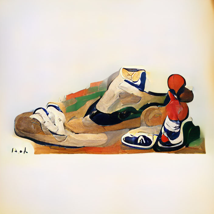 NFT ART - Andre Derain style