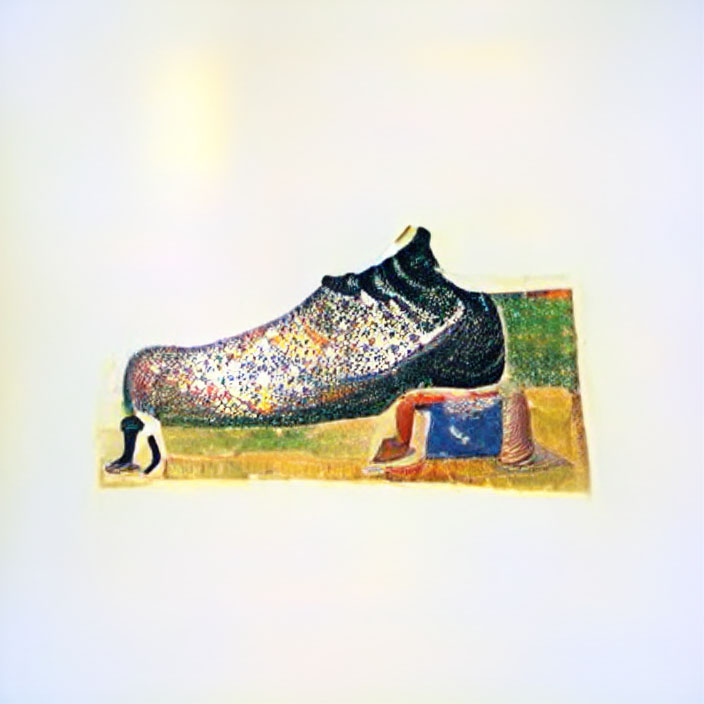 NFT ART - Georges Seurat style