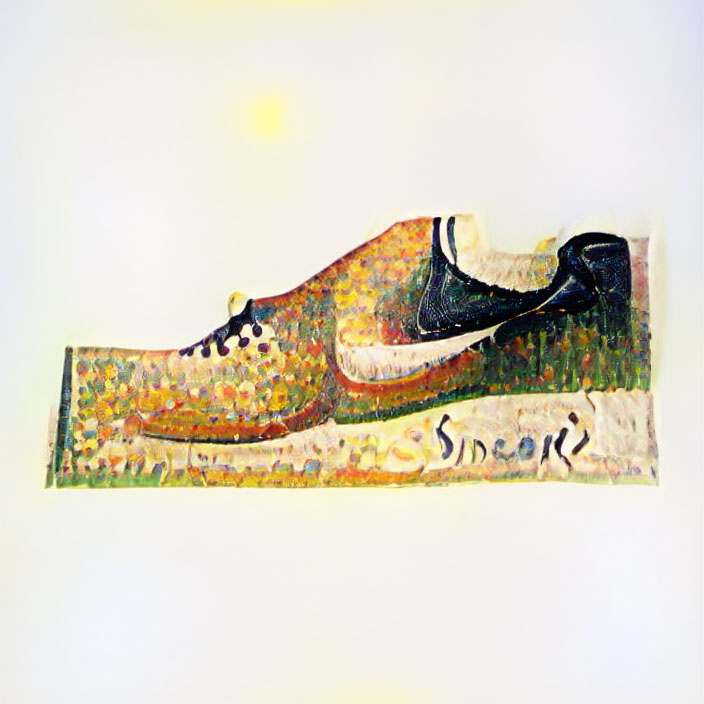 NFT ART - Georges Seurat style