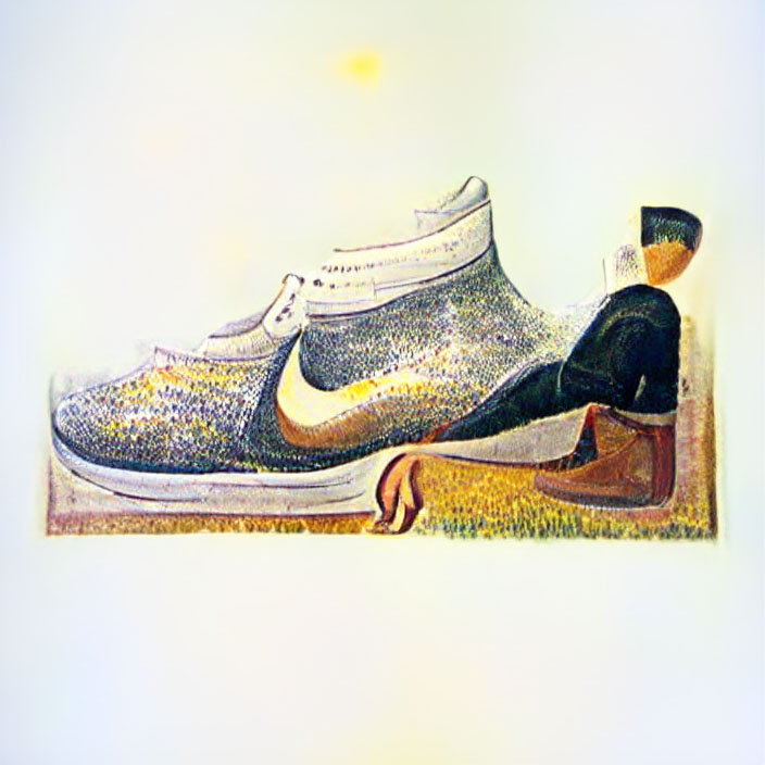 NFT ART - Georges Seurat style