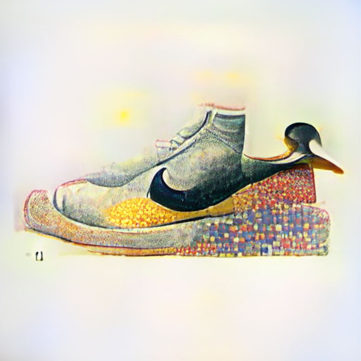 NFT ART - Georges Seurat style