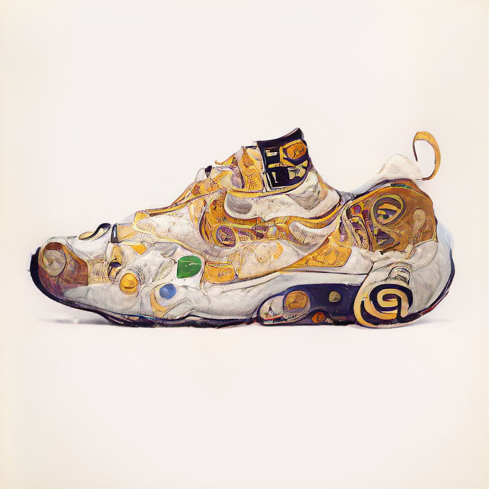 NFT ART - Gustav Klimt style