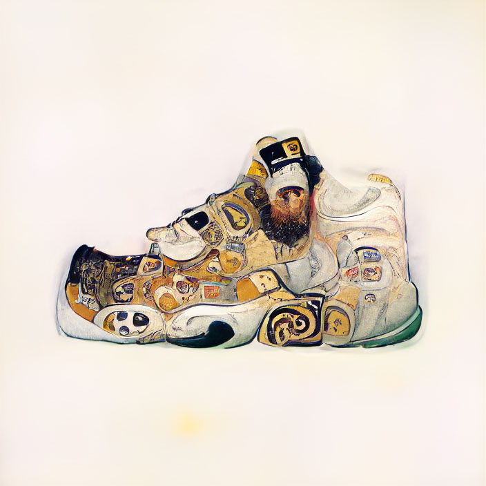 NFT ART - Gustav Klimt style