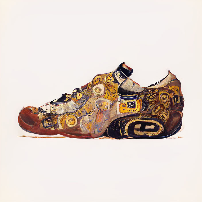 NFT ART - Gustav Klimt style