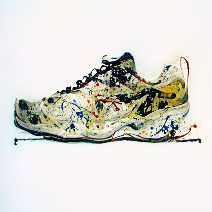 NFT ART - Jackson Pollock style