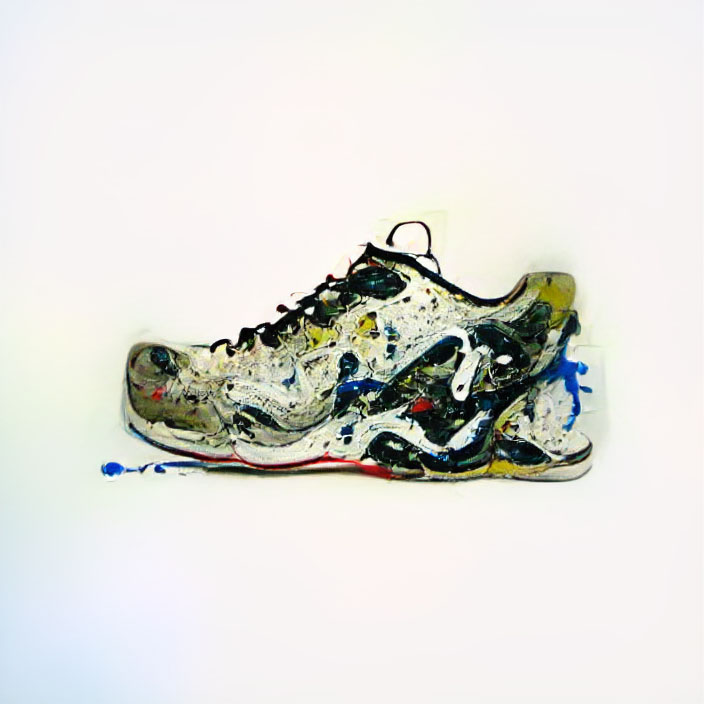 NFT ART - Jackson Pollock style