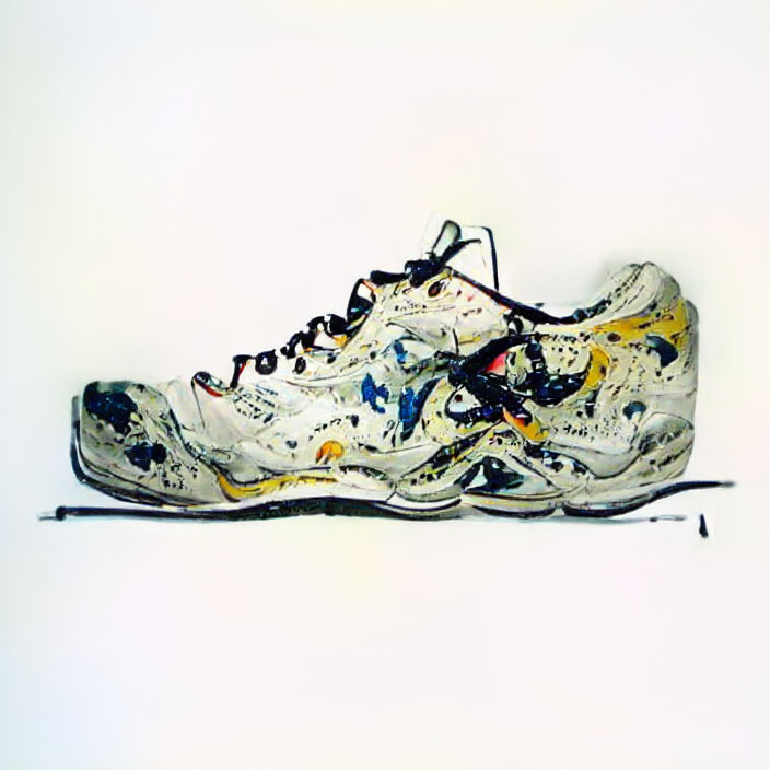 NFT ART - Jackson Pollock style