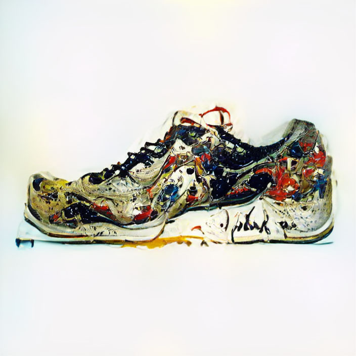 NFT ART - Jackson Pollock style