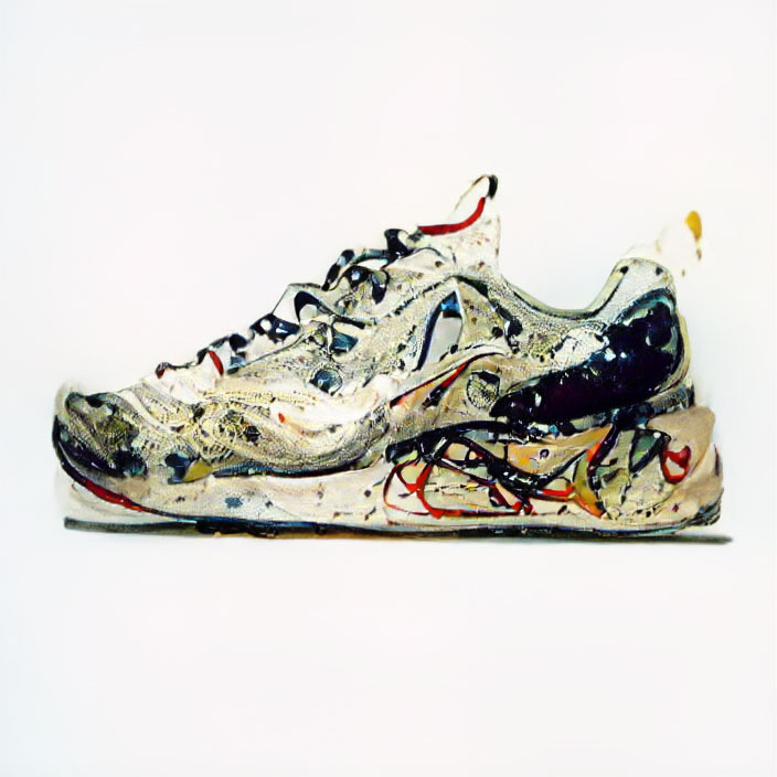 NFT ART - Jackson Pollock style