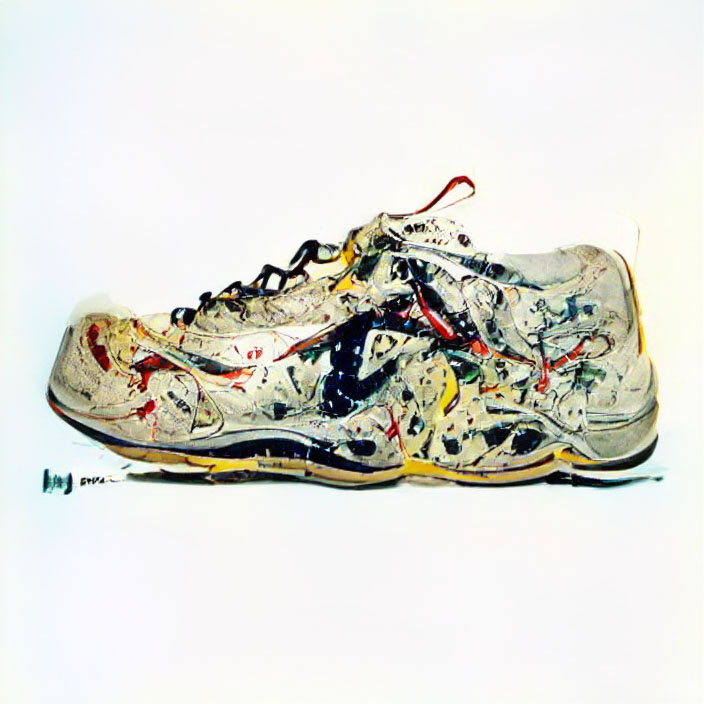 NFT ART - Jackson Pollock style