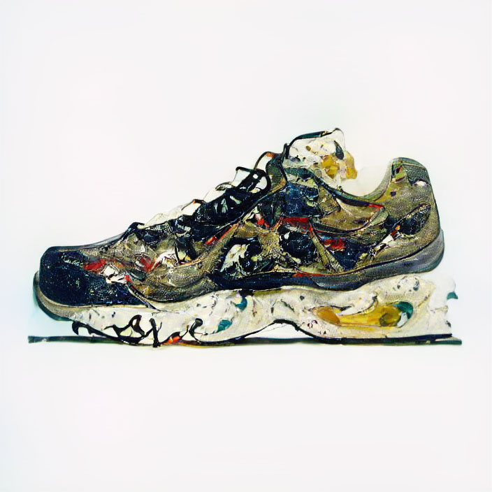 NFT ART - Jackson Pollock style