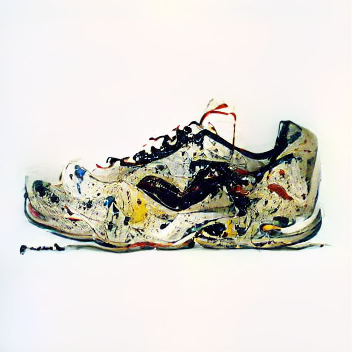 NFT ART - Jackson Pollock style