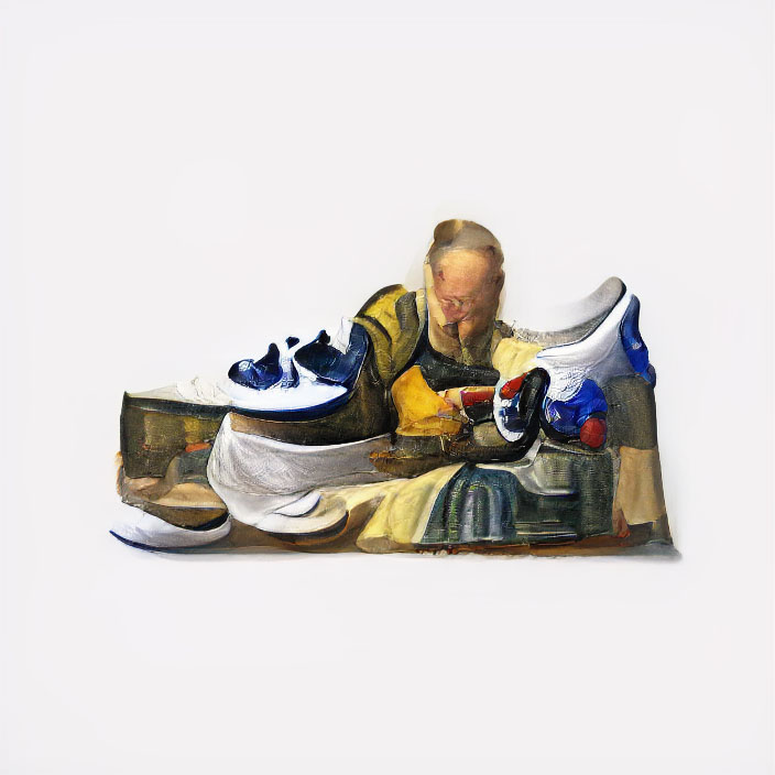 NFT ART - Johannes Vermeer style