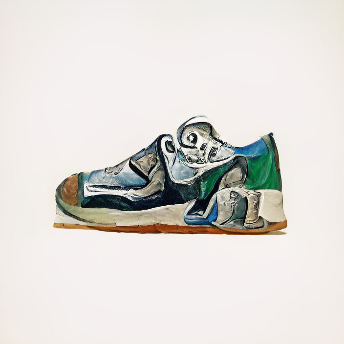 Air Max in Pablo Picasso style