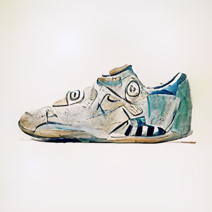 Air Max in Pablo Picasso style