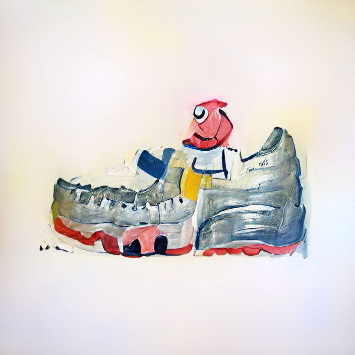 NFT ART - Philp Guston style