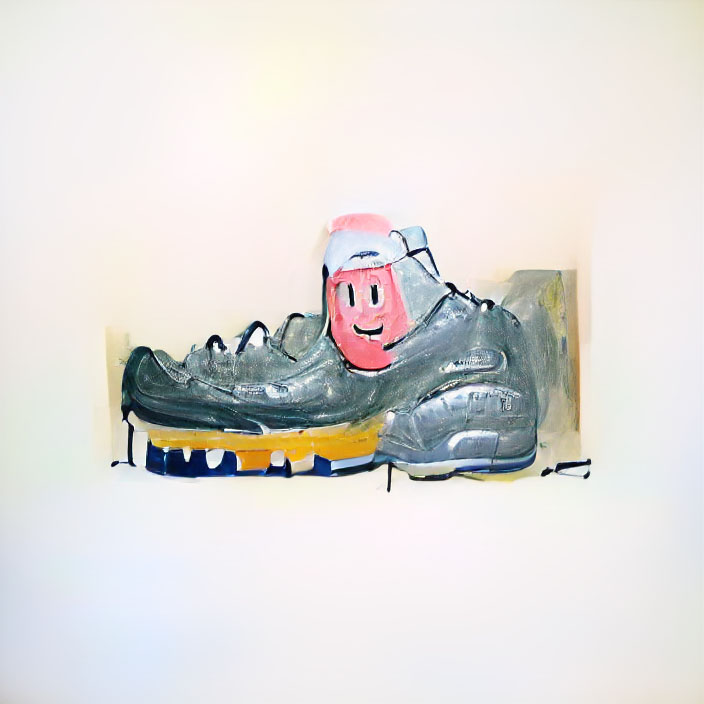 NFT ART - Philp Guston style