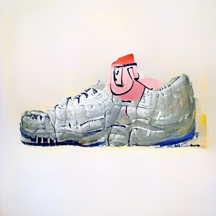 NFT ART - Philp Guston style