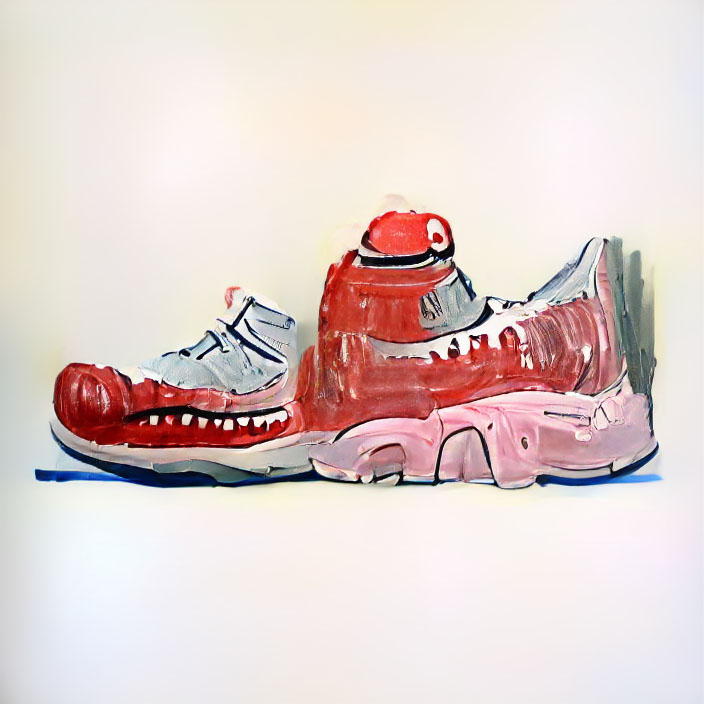 NFT ART - Philp Guston style