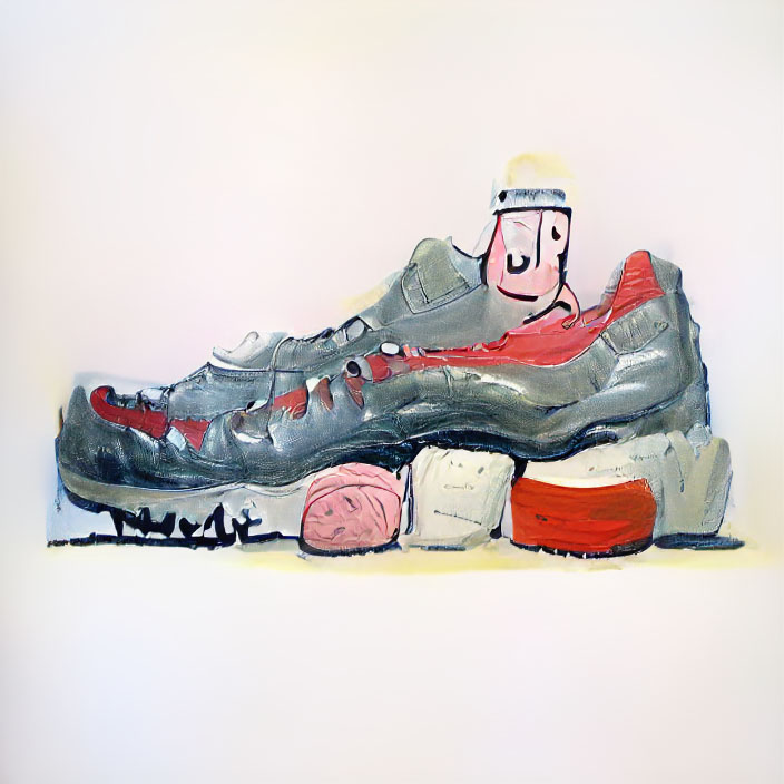 NFT ART - Philp Guston style