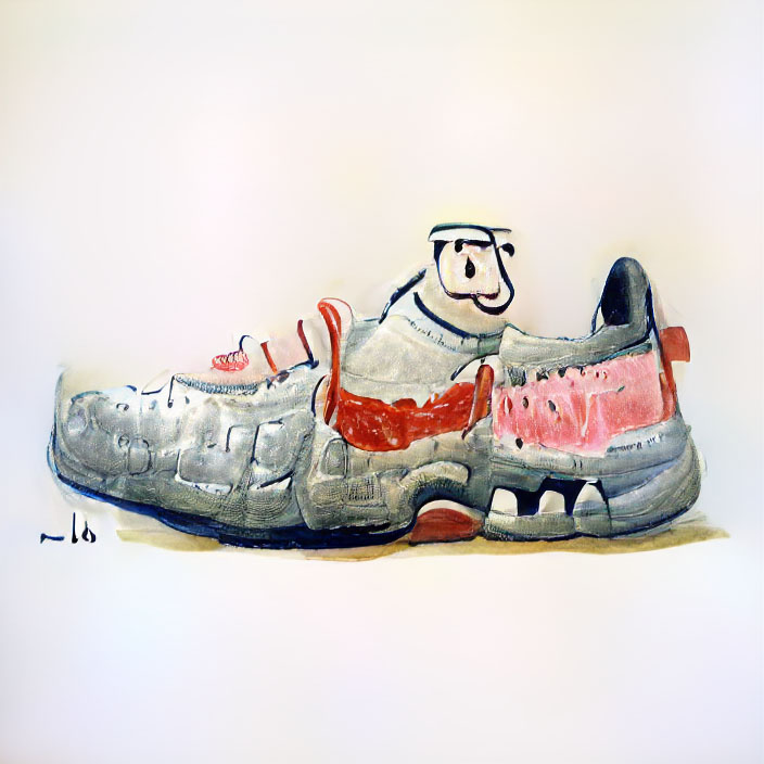 NFT ART - Philp Guston style